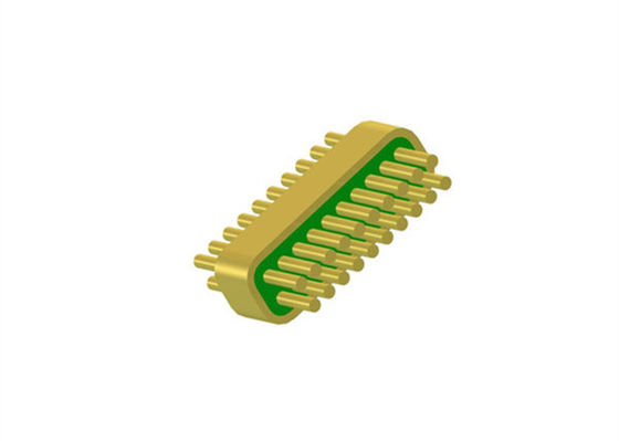 Diameter 0.4mm 20 Pins In 2 Rows Hermetic Header With Gold Wire Bonding Surface JMC-1718-JH