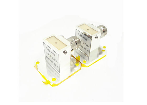 WR90 BJ100 To N Female Right Angle Waveguide To Coax Adapter 8.2GHz~12.5GHz N/BJ100-KF