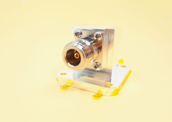 WR90 BJ100 To N Female Right Angle Waveguide To Coax Adapter 8.2GHz~12.5GHz N/BJ100-KF