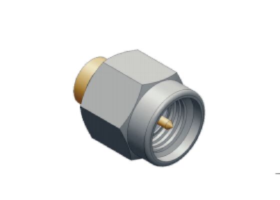 SMA RF Connector 18GHz Plug for RG402, .141 , 3#Semi-rigid/flexible Cable with 96hour Salt Spray Resistance