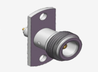 Tipo N Femminile con un connettore coaxiale RF a due fori con microstriscia