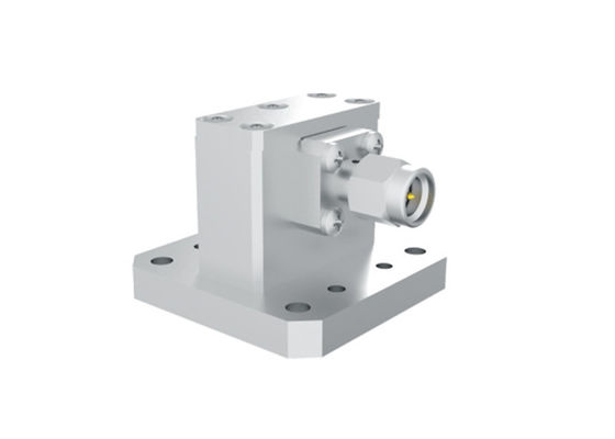 7.5GHz~18GHz WRD650 a SMA Maschio Guida d'onda ad angolo destro ad adattatore coassiale SMA/WRD750-JF