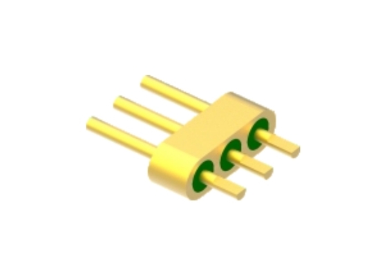 Connettore a più pin ermetico a 3 pin con superficie di incollaggio piana fresata MC-1412-JH