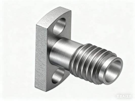 SSMA in acciaio inossidabile Female Flange Mount Range di frequenza da 0.3MHz a 18GHz Utilizzando componente a microonde