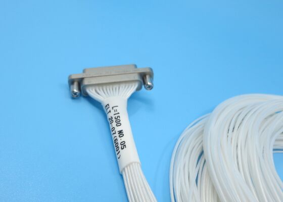 Connettore della serie J30J rettangolare 37 contatti maschio con lunghezza del filo 1500 mm per la trasmissione del segnale