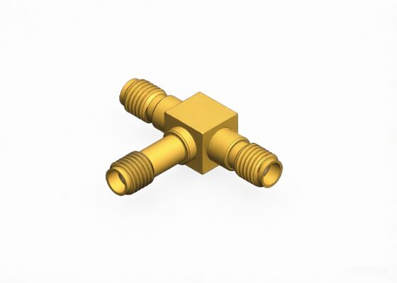 Adattatore RF Coassiale SSMA Femmina a Due SSMA Femmina Tipo T, Connettore, fino a 18GHz