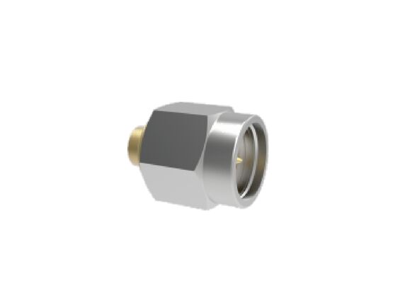 Connettori RF aerospaziali maschi SMA in acciaio inossidabile da 50 Ω 18 GHz per cavo .086 con bassa perdita di inserzione max 0,3 dB