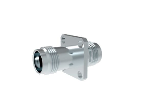 Adattatore jack-jack TNC da 50 Ω 11 GHz Connettori RF aerospaziali con bassa perdita di inserzione max 0,3 dB
