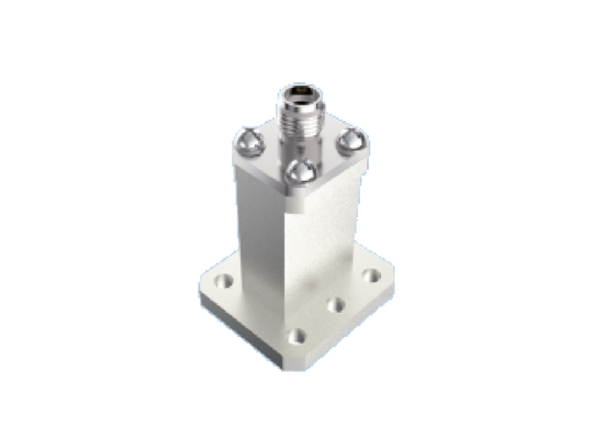 Guida d'onda WR 51 a adattatore tipo K da 2,92 mm Banda Ku/K 15GHz~22GHz Connettori RF aerospaziali a lancio finale con bassa perdita di inserzione