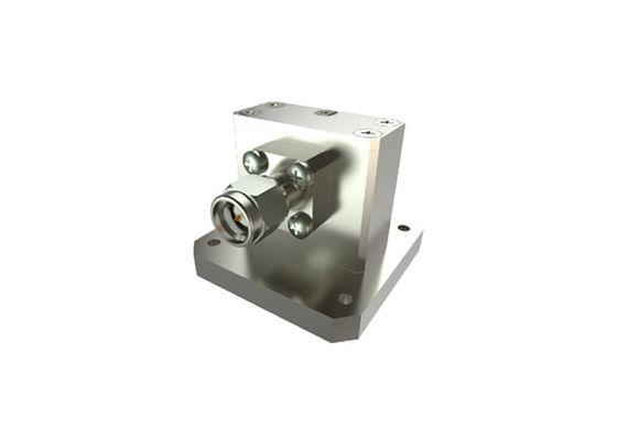 6.5GHz - 18GHz SMA maschio angolo destro WRD650 Ridge Waveguide ad adattatore coassiale SMA/WRD650-JF