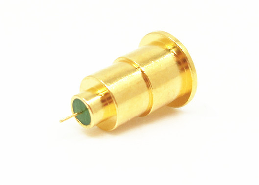 Microstriscia diritta Pin Hermetic Connectors del connettore di SMP rf del maschio della paratia
